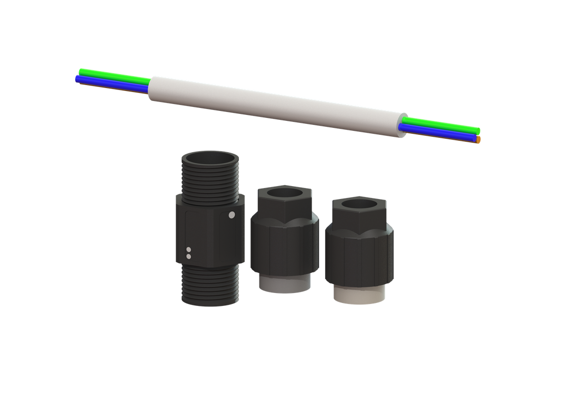 Kessel -Kabelverlaengerungsset 10 m-Kabelverlaengerungsset, für Pumpe Bild 1