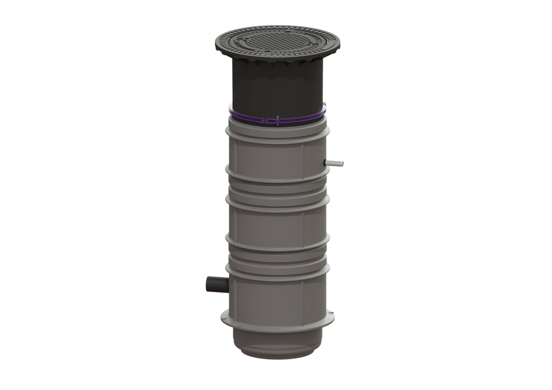 Kessel -Pumpstation Aquapump Medium Mono, GTF 600, 1800 - 2250 mm, Klasse D Bild 1
