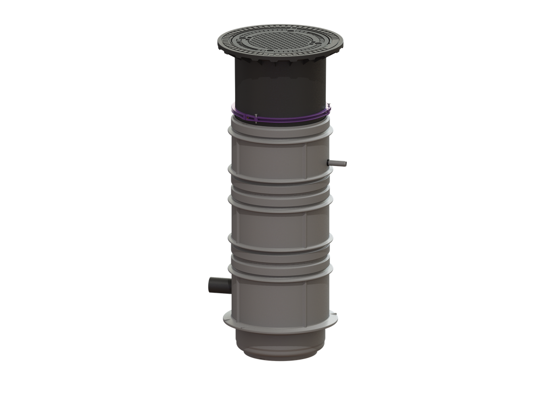 Kessel -Pumpstation Aquapump Medium Mono, GTF 1200, 1800 - 2250 mm, Klasse D Bild 1