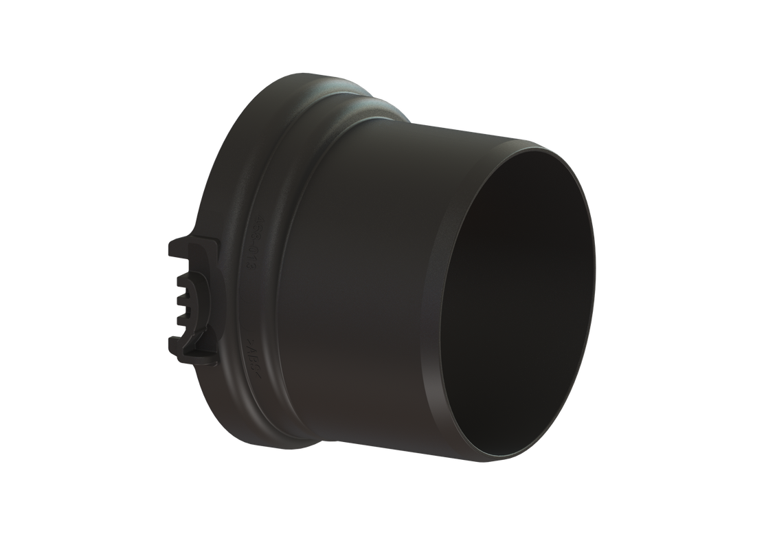 Kessel Spitzenden-Adapter einzeln zu Staufix Grundkörp. 730000.10 / 10S/10X, DN 100, Farbe schwarz Bild 1