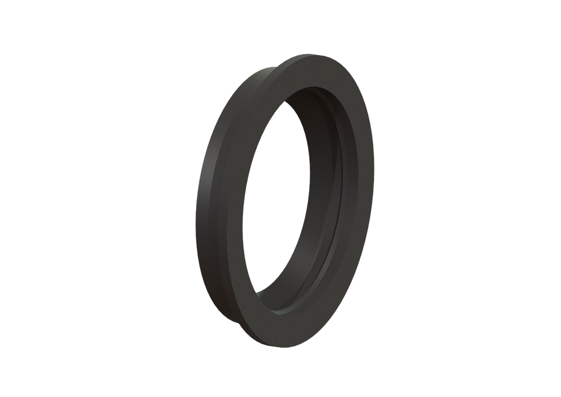 Kessel Dichtung, für Rohrdurchführung, DN 100, Farbe schwarz Bild 1