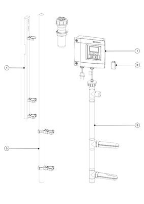 Kessel -Schichtdicken-Messgeraet SonicControl, für Fettabscheider Bild 3