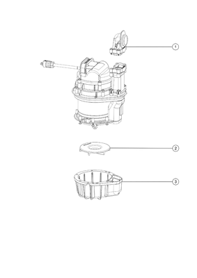 Kessel -Austauschpumpe GTF 1200, ohne Schwimmerschalter Bild 3