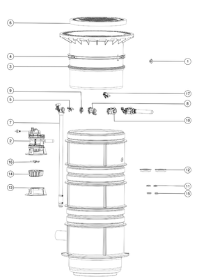 Kessel -Pumpstation Aquapump Medium Mono, GTF 1200, 1800 - 2250 mm, Klasse D Bild 3