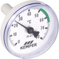 Kemper Zeigerthermometer, Anzeigebereich 0 - 80 °C Bild 1