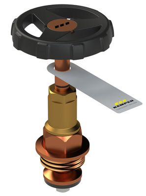 Kemper Absperr-Oberteil, für Kombi-RV, mit Strömungskörper, DN 32 Bild 2