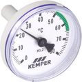 Kemper Zeigerthermometer, Anzeigebereich 0 - 80 °C Bild 2