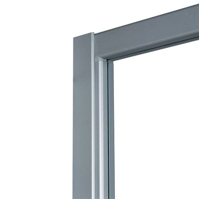 Kermi KR Eck-Halbteil Ibiza 2000 ED2 0750 x 2000 BV: 720-742 WEI ESG, Farbe transparent Bild 3