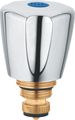 Kludi Oberteil 3/8" kalt mit Terraluxgriff verchromt -Ersatz für YKL111010557, Farbe silberfarben Bild 1