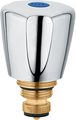Kludi Oberteil 3/8" kalt mit Terraluxgriff verchromt -Ersatz für YKL111010557, Farbe silberfarben Bild 2