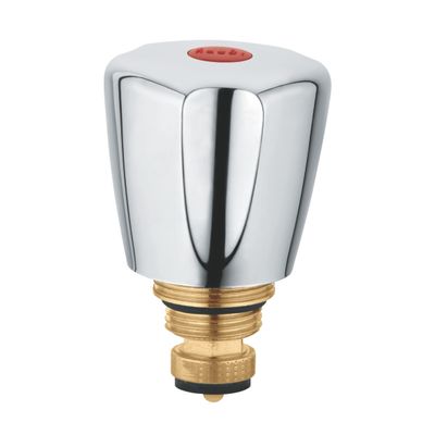 Kludi Oberteil 3/8" warm mit Terraluxgriff verchromt -Ersatz für YKL111010557, Farbe silberfarben Bild 2