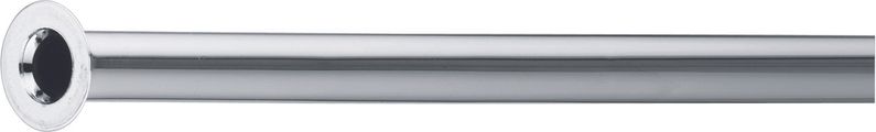 Kludi Kupferrohr, mit doppelter Bördelung, 10 x 500 mm, Farbe silberfarben Bild 2