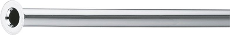 Kludi Kupferrohr, mit doppelter Bördelung, 10 x 500 mm, Farbe silberfarben Bild 1