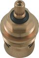 Kludi UP-Keramikoberteil, 3/4" x 90 Grad, Farbe transparent Bild 1