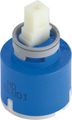 Kludi Steuereinheit 36 mm Niederdruck, Farbe transparent Bild 1