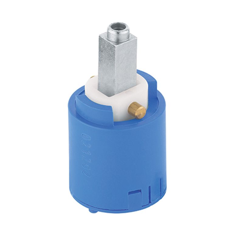 Kludi Steuereinheit mit keramischen Dicht scheiben 28 mm, Farbe transparent Bild 1