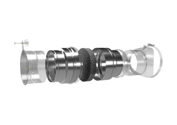 Kutzner K & W Filteraufsatz Z(UK) 150 (S), für KW Praezisionszugbegrenzer, 150 mm Bild 2