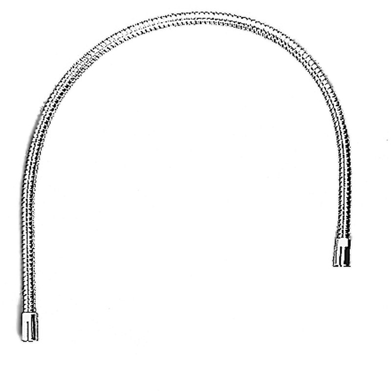 KWC,ROTTENBURG KWC Metallschlauch L1275 zu GBr 1/, 2" x 1 / 2" druckfest, Farbe silberfarben Bild 1