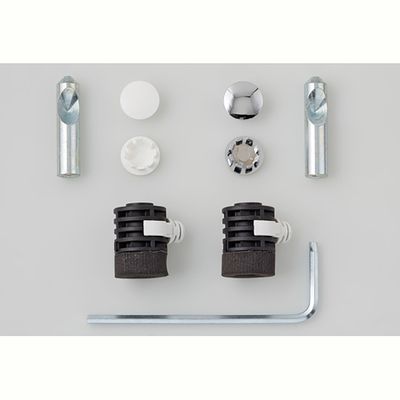 Laufen Befestigungsset M12, für Bidet und Wand-WC, seitliche Montageöffnung Bild 2