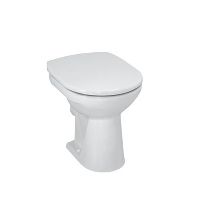 Laufen Stand-Tiefspül-WC, Abgang waagerecht, 400 x 360 x 470 mm, Farbe weiß Bild 2
