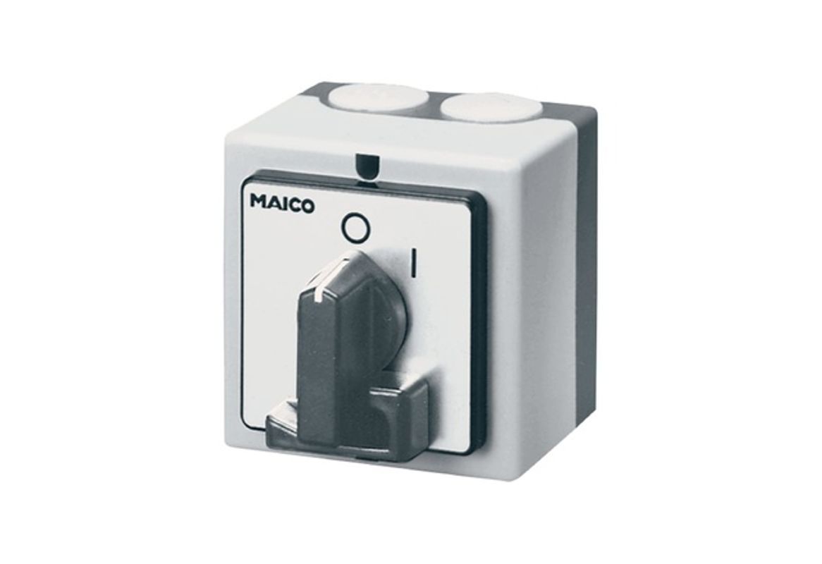 Maico Haupt-, Reparaturschalter HS 3, 3-polig, für drehzahlgest. Ventilatoren Bild 1