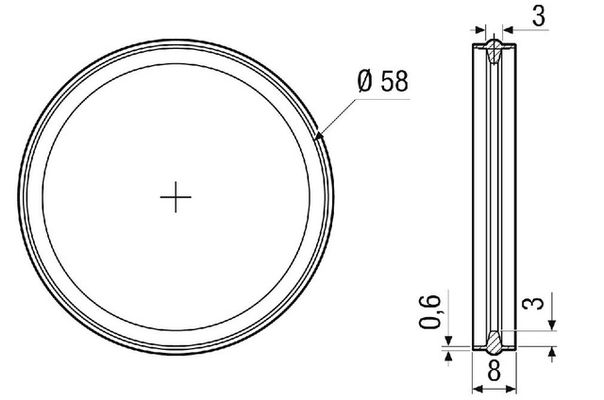 Maico Dichtring MA-D63 Nennweite 63, VPE á 10 Stück Bild 2