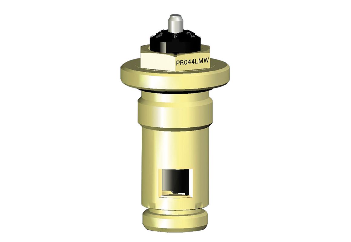 Purmo Ventileinsatz 1/2", mit Kv-Einstellung, Einstellw. 3, ab Baujahr 2011, Farbe schwarz Bild 1