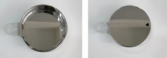 P&M XtraArt S100 Seifenschale zu Stangen, mit 22 mm Durchmesser, chrom, Farbe hochglanz Bild 1