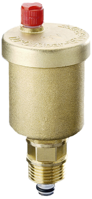 Oventrop Schnellentlüfter 1/2", mit Absperrautomat, 98 mm, Material Messing Bild 2