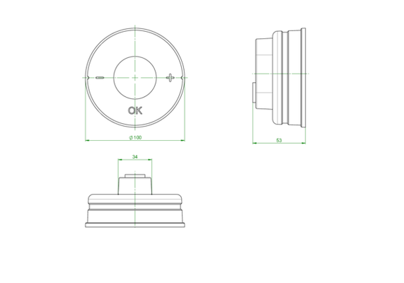 Oventrop Touch-Bedienelement, für Regumaq X-45 Bild 2