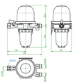 Oventrop Toc-Duo-3 Heizölfilter / Heizölentlüfter Siku 25 - 40 3/8" IG x 3/8" AG Bild 3