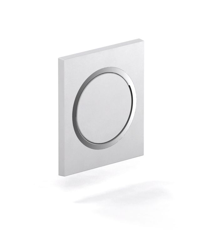 Pauli + Menden Urinal-Betätigungsplatte MEPA Zero Kunststoff Matt, Farbe chrom Bild 1