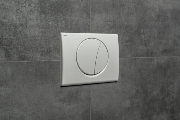 Pauli + Menden WC-Betätigungsplatte MEPA Sun 2-M Kunststoff, 165 x 245 mm, Farbe weiß Bild 5