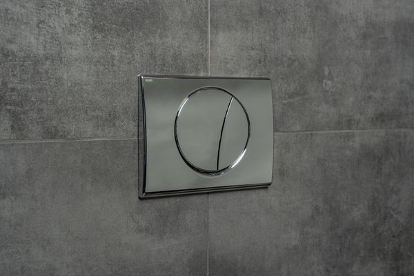 Pauli + Menden WC-Betätigungsplatte MEPA Sun 2-M Kunststoff Glanz, 165 x 245 mm, Farbe chrom Bild 5