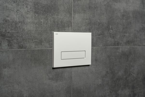 Pauli + Menden WC-Betätigungsplatte MEPA Orbit 1-M Kunststoff, 147 x 217 mm, Farbe weiß Bild 5