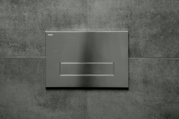 Pauli + Menden WC-Betätigungsplatte MEPA Orbit 1-M Kunststoff Glanz, 147 x 217 mm, Farbe chrom Bild 6
