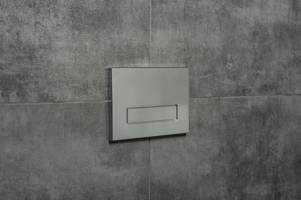 Pauli + Menden WC-Betätigungsplatte MEPA Orbit 1-M Kunststoff Glanz, 147 x 217 mm, Farbe chrom Bild 5
