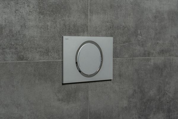 Pauli + Menden WC-Betätigungsplatte MEPA Zero 2-M Kunststoff Matt, 148 x 218 mm, Farbe chrom Bild 5