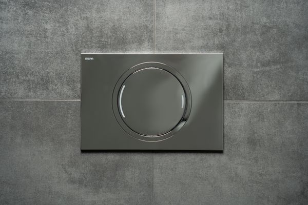 Pauli + Menden WC-Betätigungsplatte MEPA Zero 2-M Kunststoff Glanz, 148 x 218 mm, Farbe chrom Bild 7