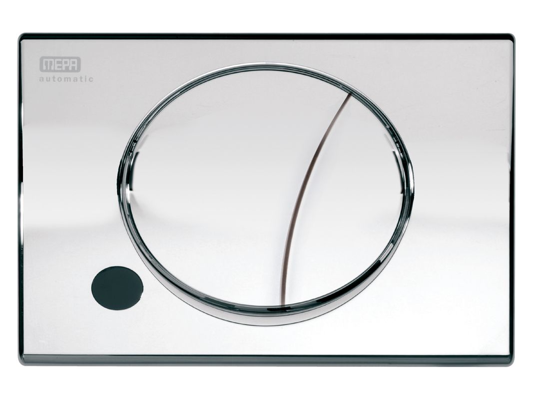 Pauli + Menden WC-Betätigungsplatte MEPA Ellipse 950 Air-WC Glanz, Farbe chrom Bild 1