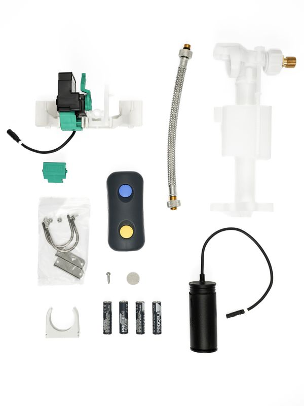 Pauli + Menden MEPA Reparaturset RS 960/965 WC BF Funk 868,4 MHz, Farbe braun Bild 1