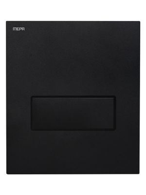 Pauli + Menden Urinal-Betätigungsplatte MEPA Orbit Kunststoff Matt, Farbe schwarz Bild 2