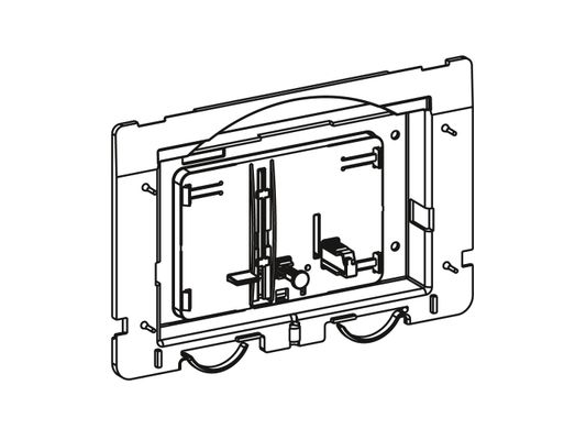 Pauli + Menden MEPA Betaetigungsmechanik, für Spülkasten SC R11 MEPAsun / star 2-M Bild 3