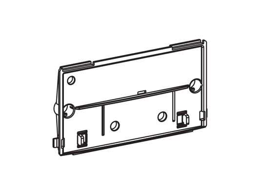 Pauli + Menden MEPA Montageplatte, mit Schieber UPSK-Typ A31 / B31, Farbe transparent Bild 3