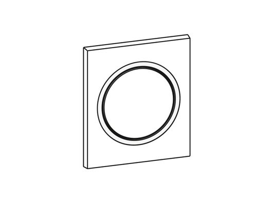 Pauli + Menden MEPA Frontplatte Urinal-Druckspüler MEPA Zero, Farbe weiß Bild 3