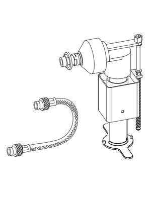 Pauli + Menden MEPA Füllventil / Schwimmerventil-Set UP-Spülkasten Sanicontrol Typ B31 Bild 3