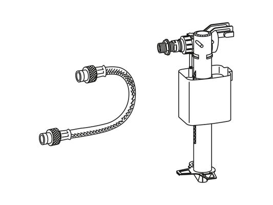 Pauli + Menden MEPA Füllventil / Schwimmerventil-Set UPSK SC Typ B31 2. Generation Bild 3
