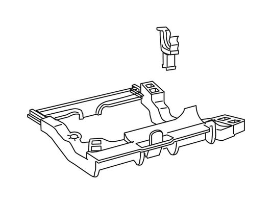 Pauli + Menden MEPA Lagerbock Typ II, für Unterputz-Spülkasten Sanicontrol A21, BH:120 cm Bild 3