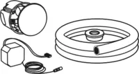 Pauli + Menden WC-Rohbau-Set 1061/1065 230/6 VDC Teil 1 Netz 230/6 Volt Bild 4