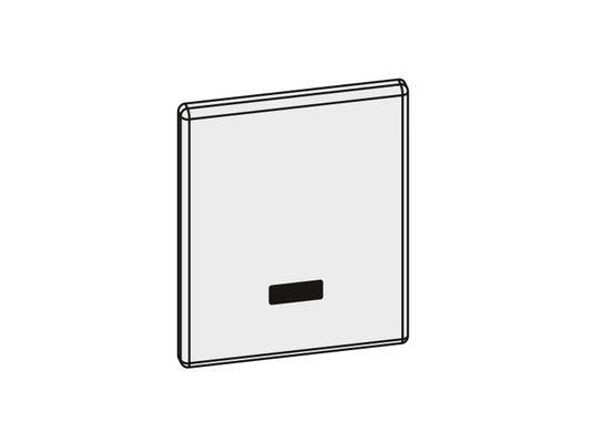 Pauli + Menden MEPA Frontplatte u.Elektronik 825 Netz, für Urinal-Spülautomatik 825, Farbe silberfarben Bild 3